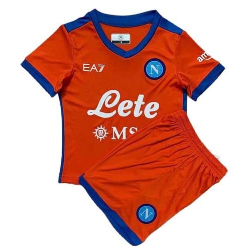 Trikot Napoli Ausweich Kinder 2021-22